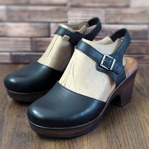 Closed toe! New With Box Never Worn b.o.c Natasha Women's Clog Black Size 9